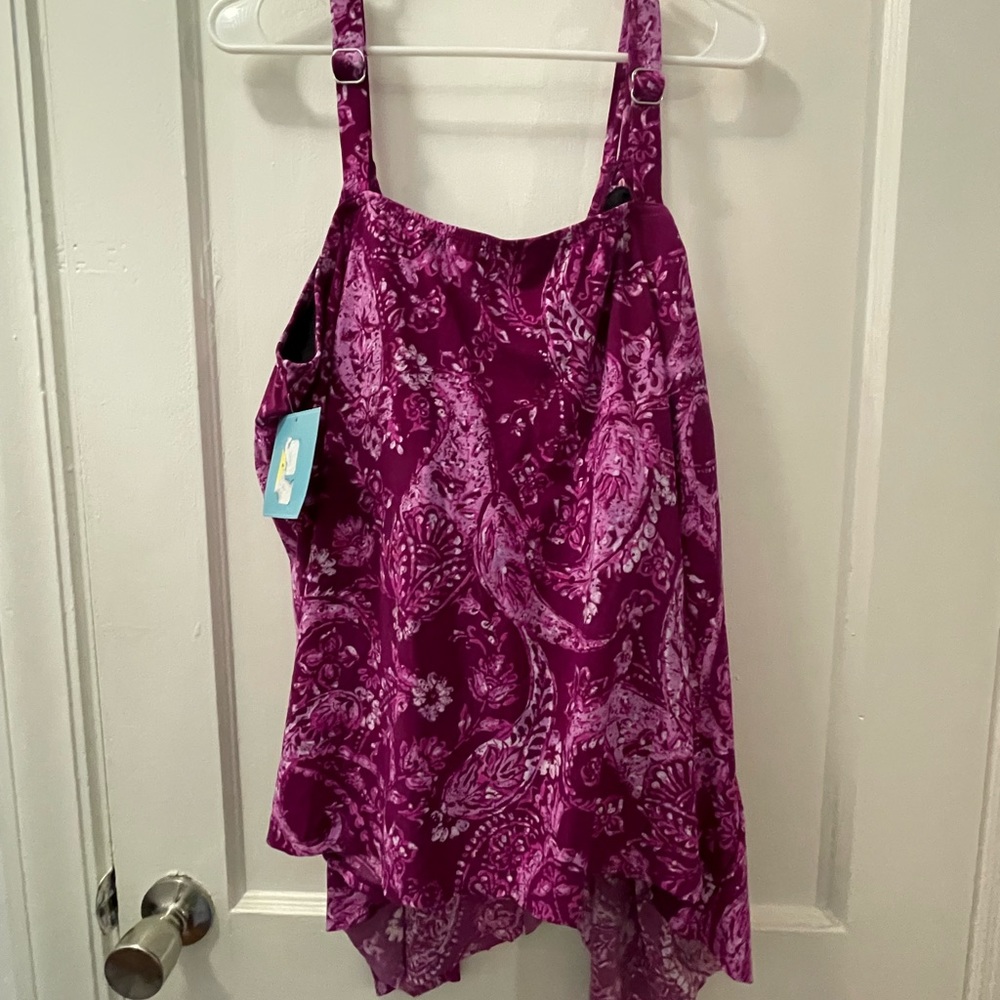 Bal Harbour Swim Top Plus Size 24W-26W